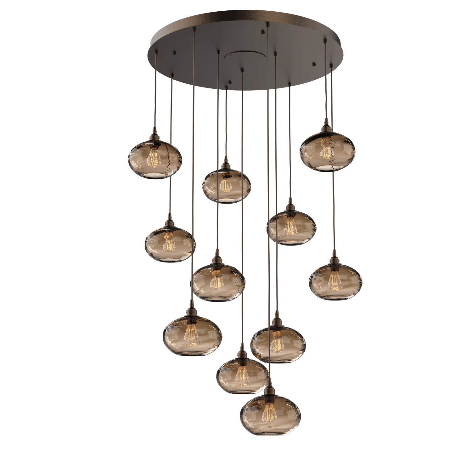 Hammerton Studio Coppa Round Multi-Pendant-11