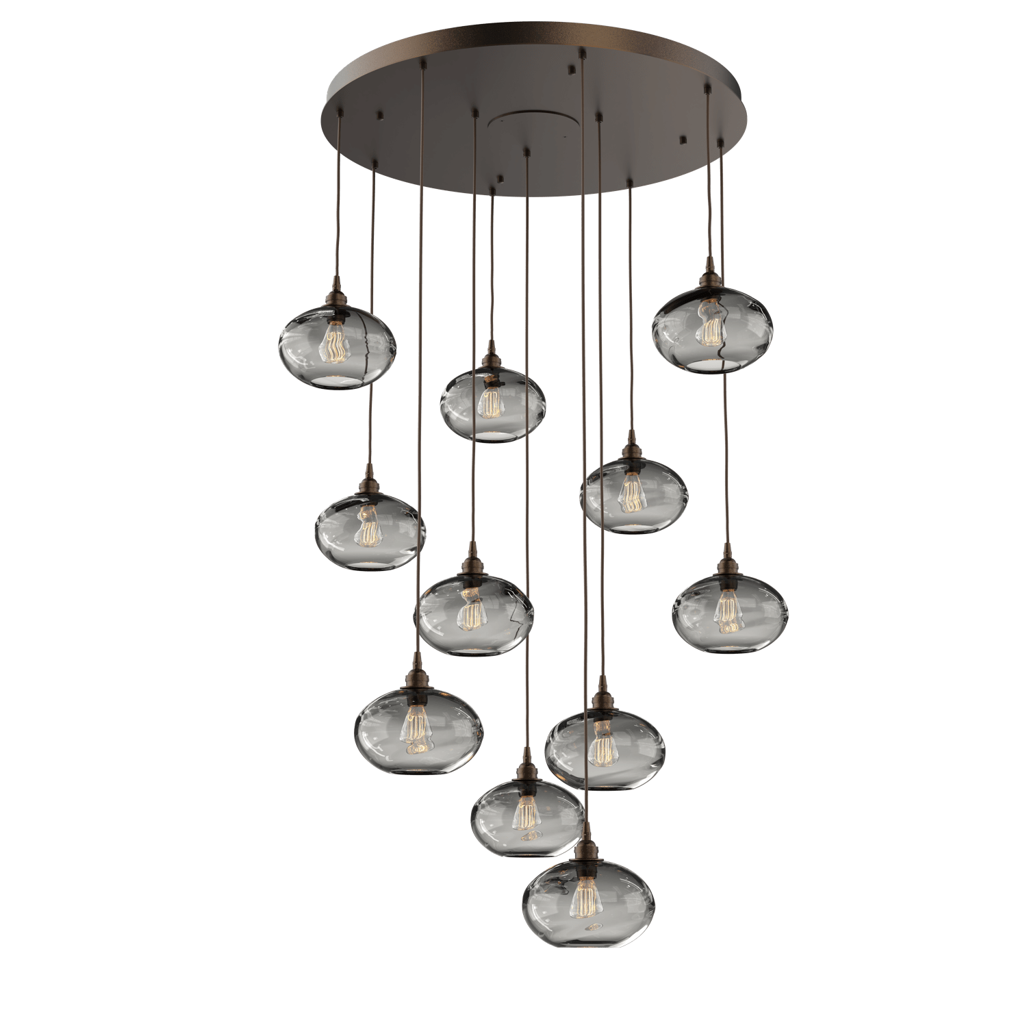 Hammerton Studio Coppa Round Multi-Pendant-11