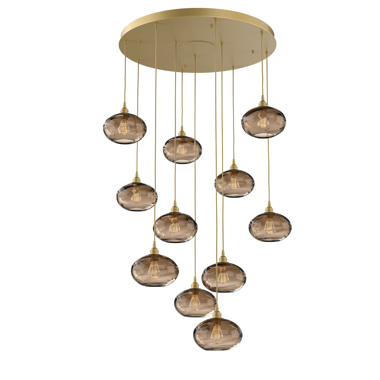 Hammerton Studio Coppa Round Multi-Pendant-11