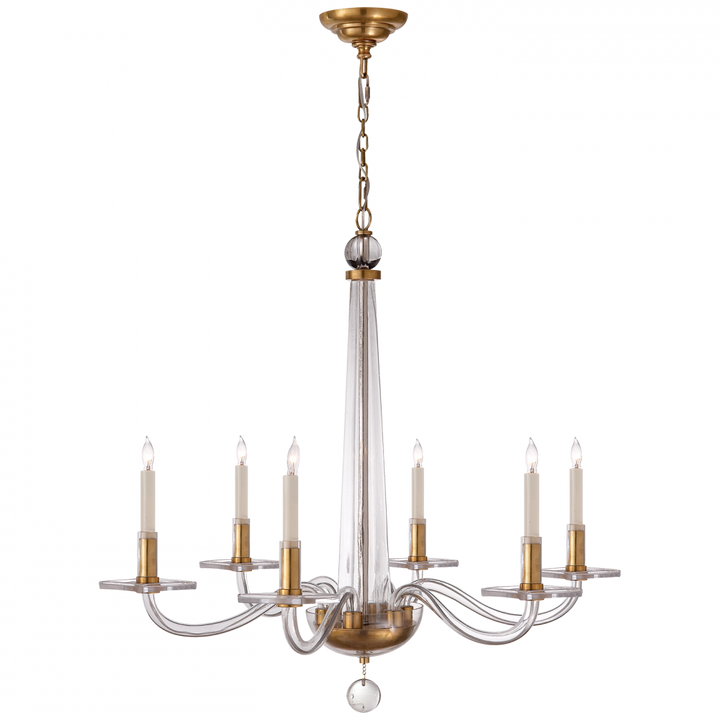 Visual Comfort & Co. Bernardo Medium Chandelier Chandeliers Visual Comfort & Co.   