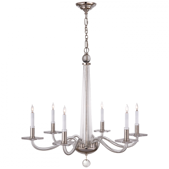 Visual Comfort & Co. Bernardo Medium Chandelier Chandeliers Visual Comfort & Co.   