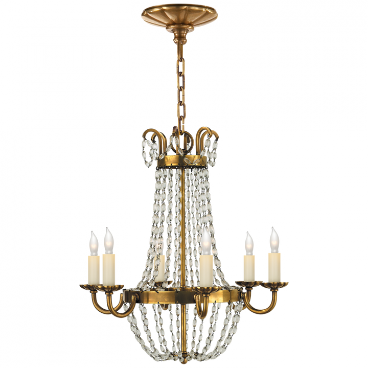 Visual Comfort & Co. Petite Paris Flea Market Chandelier Chandeliers Visual Comfort & Co.   