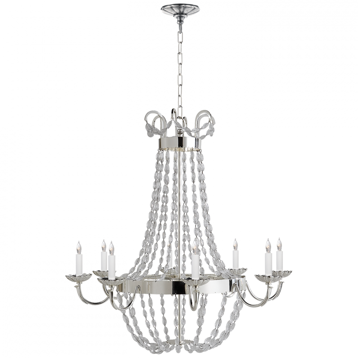 Visual Comfort & Co. Paris Flea Market Large Chandelier Chandeliers Visual Comfort & Co.   