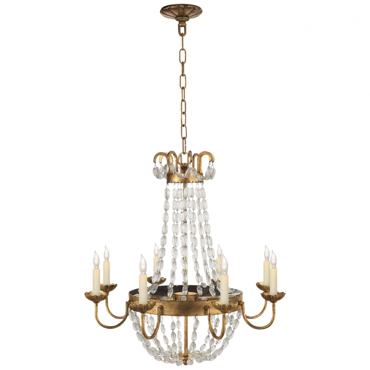 Visual Comfort & Co. Paris Flea Market Medium Chandelier Chandeliers Visual Comfort & Co.   