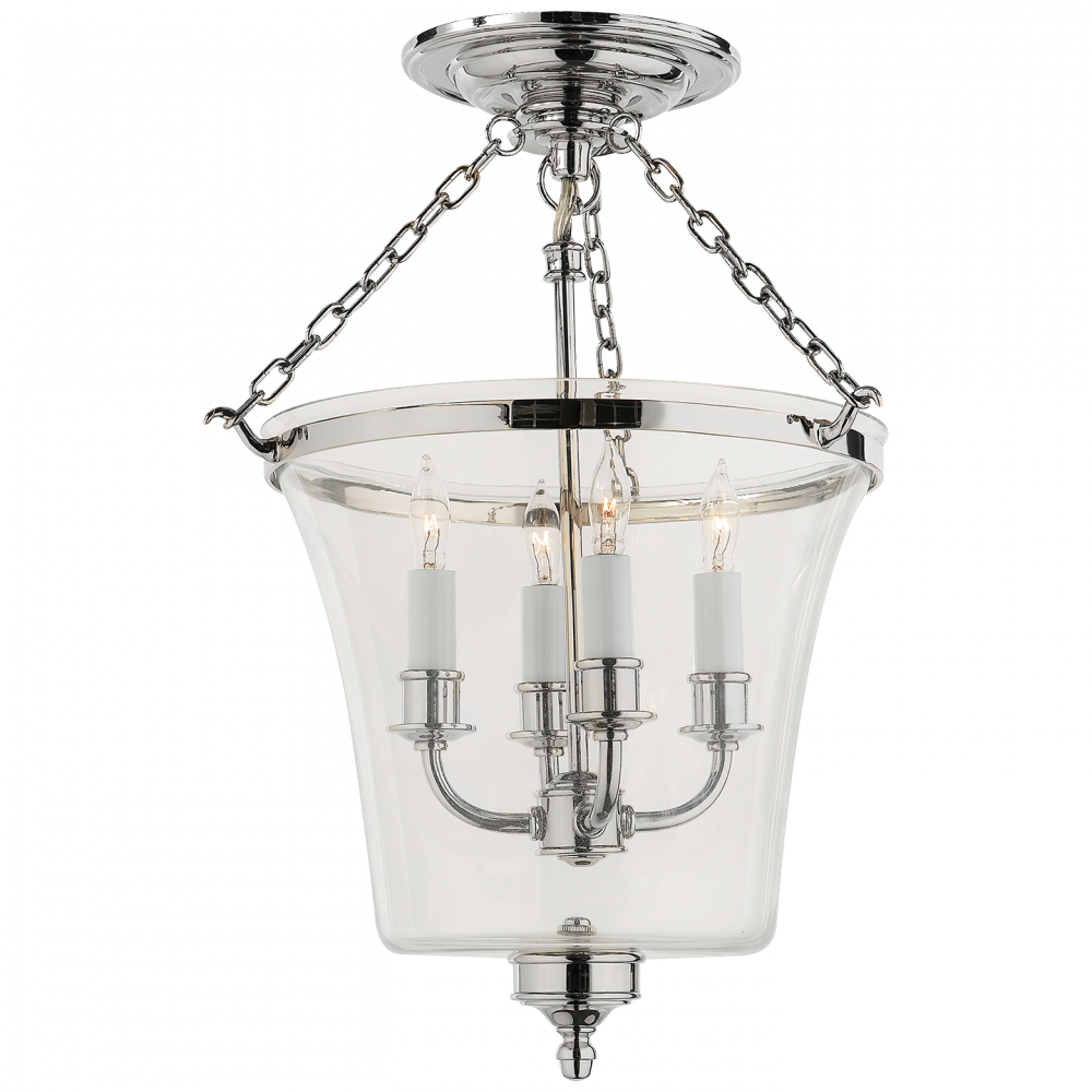 Visual Comfort & Co. Sussex Semi-Flush Bell Jar Lantern