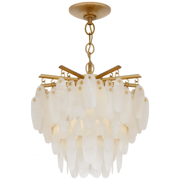 Visual Comfort & Co. Cora Medium Semi-Flush Mount Chandelier Chandeliers Visual Comfort & Co.   