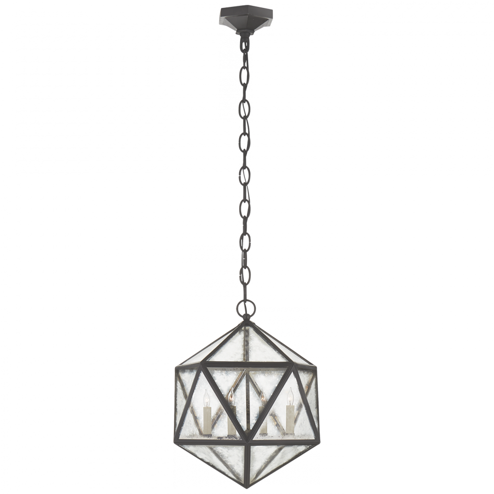 Visual Comfort & Co. Zeno Medium 18 Facet Hedron Lantern Ceiling Lights Visual Comfort & Co.   