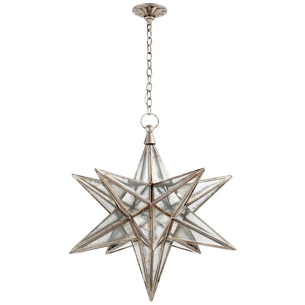 Visual Comfort Moravian Large Star Lantern Pendants Visual Comfort & Co.   