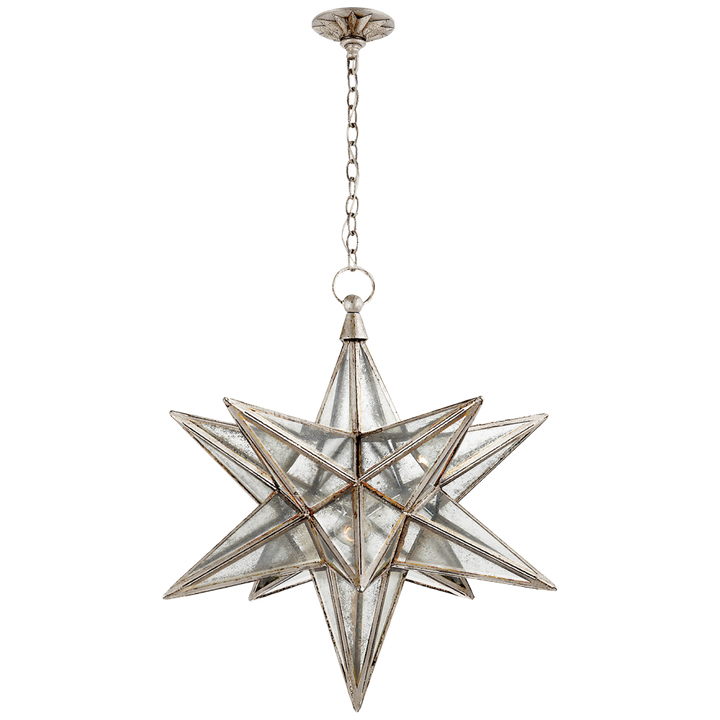 Visual Comfort Moravian Large Star Lantern Pendants Visual Comfort & Co.   