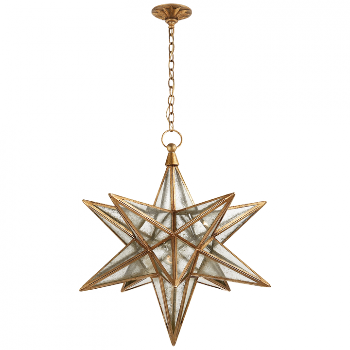 Visual Comfort Moravian Large Star Lantern Pendants Visual Comfort & Co.   