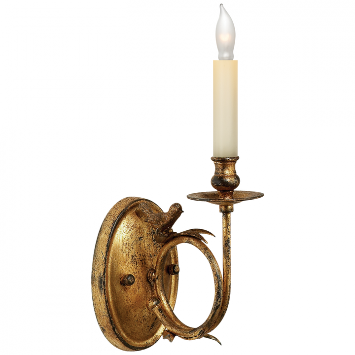 Visual Comfort & Co. Perching Bird Sconce Wall Sconces Visual Comfort & Co.   