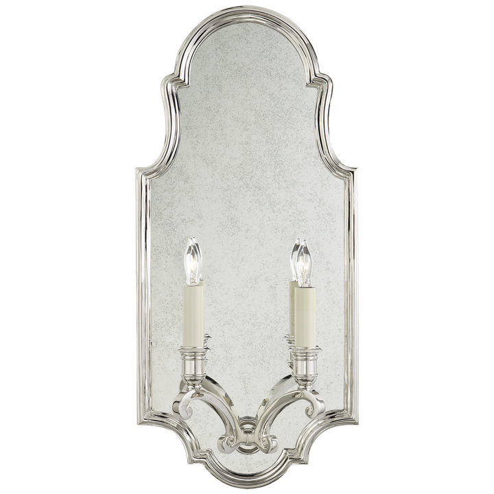 Visual Comfort & Co. Sussex Medium Framed Double Sconce