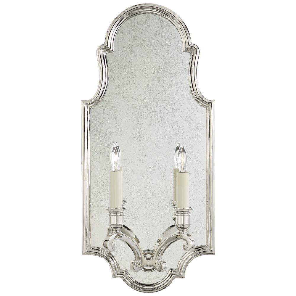 Visual Comfort & Co. Sussex Medium Framed Double Sconce