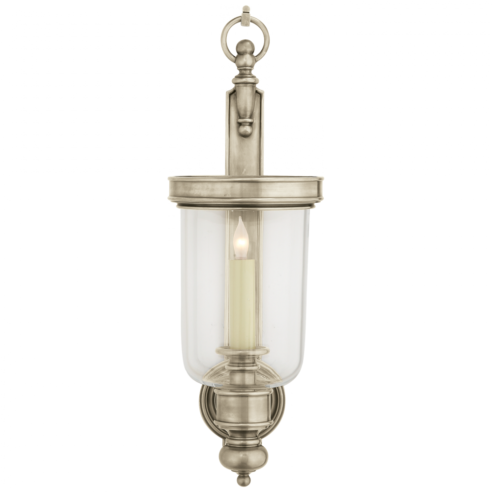 Visual Comfort & Co. Georgian Small Hurricane Wall Sconce Wall Lights Visual Comfort & Co.   