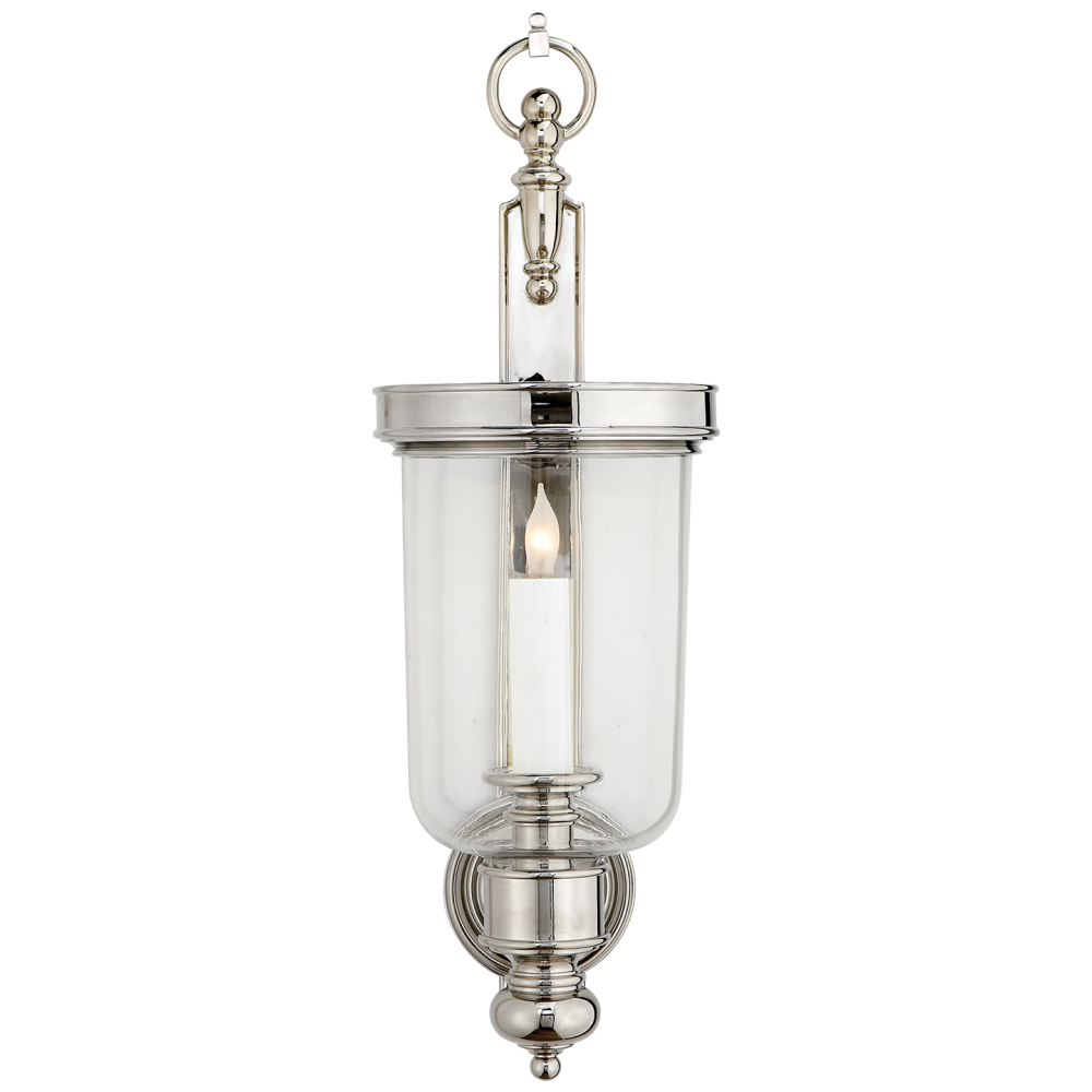 Visual Comfort & Co. Georgian Small Hurricane Wall Sconce Wall Lights Visual Comfort & Co.   