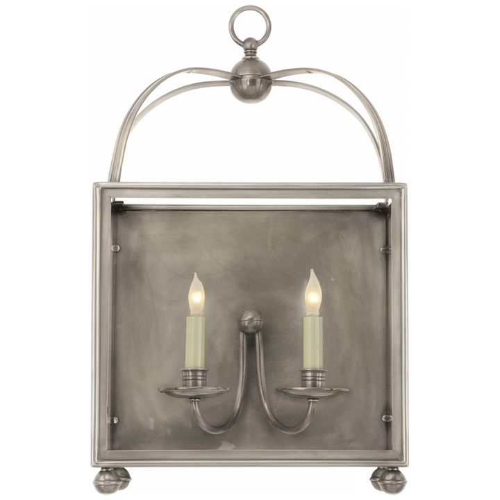 Visual Comfort & Co. Arch Top Large Rectangular Wall Lantern Wall Sconces Visual Comfort & Co.   