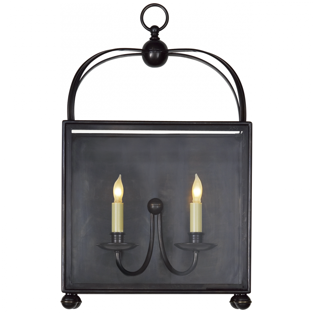 Visual Comfort & Co. Arch Top Large Rectangular Wall Lantern Wall Lights Visual Comfort & Co.   