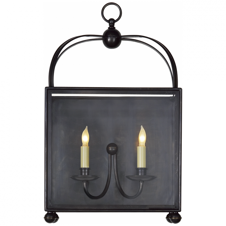 Visual Comfort & Co. Arch Top Large Rectangular Wall Lantern Wall Sconces Visual Comfort & Co.   