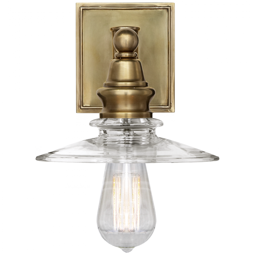 Visual Comfort & Co. Covington Shield Sconce Wall Sconces Visual Comfort & Co.   