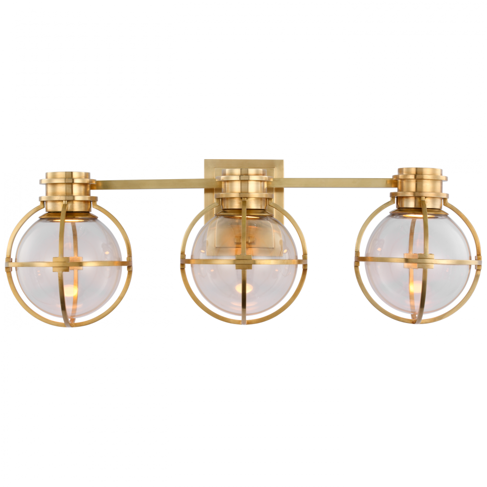 Visual Comfort & Co. Gracie Triple Sconce Wall Sconces Visual Comfort & Co.   