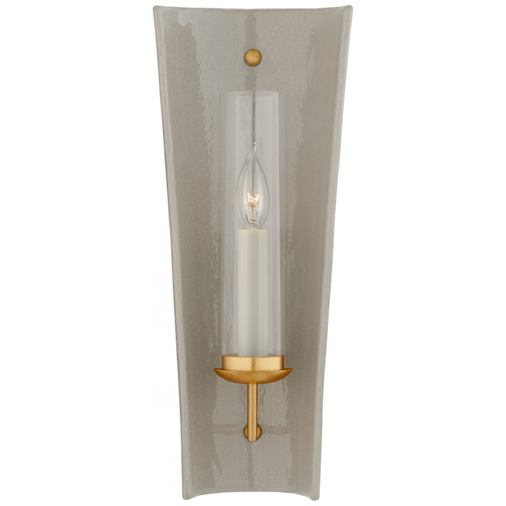 Visual Comfort & Co. Downey Medium Reflector Sconce Wall Lights Visual Comfort & Co.   