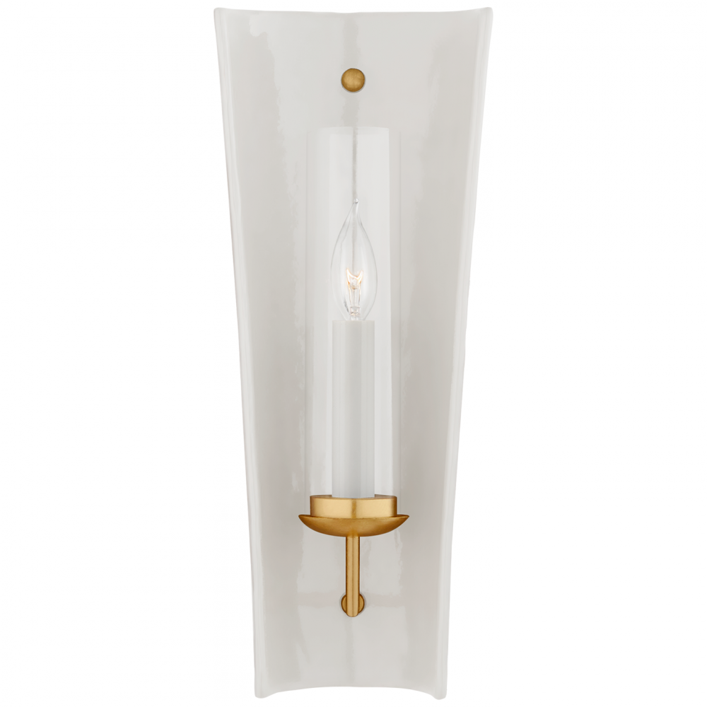 Visual Comfort & Co. Downey Medium Reflector Sconce Wall Lights Visual Comfort & Co.   