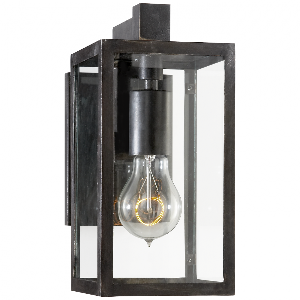 Visual Comfort Fresno Framed Short Sconce Outdoor l Wall Visual Comfort   