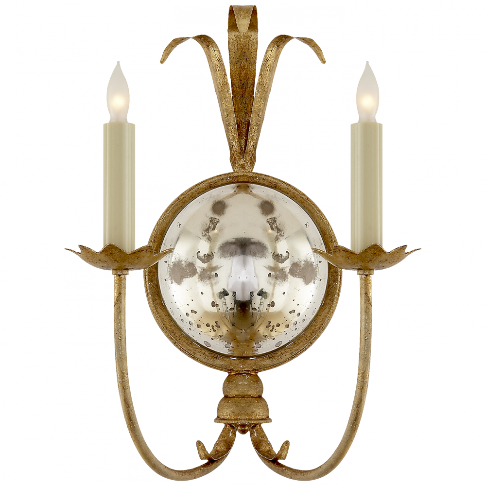 Visual Comfort & Co. Gramercy Double Sconce Wall Lights Visual Comfort & Co.   