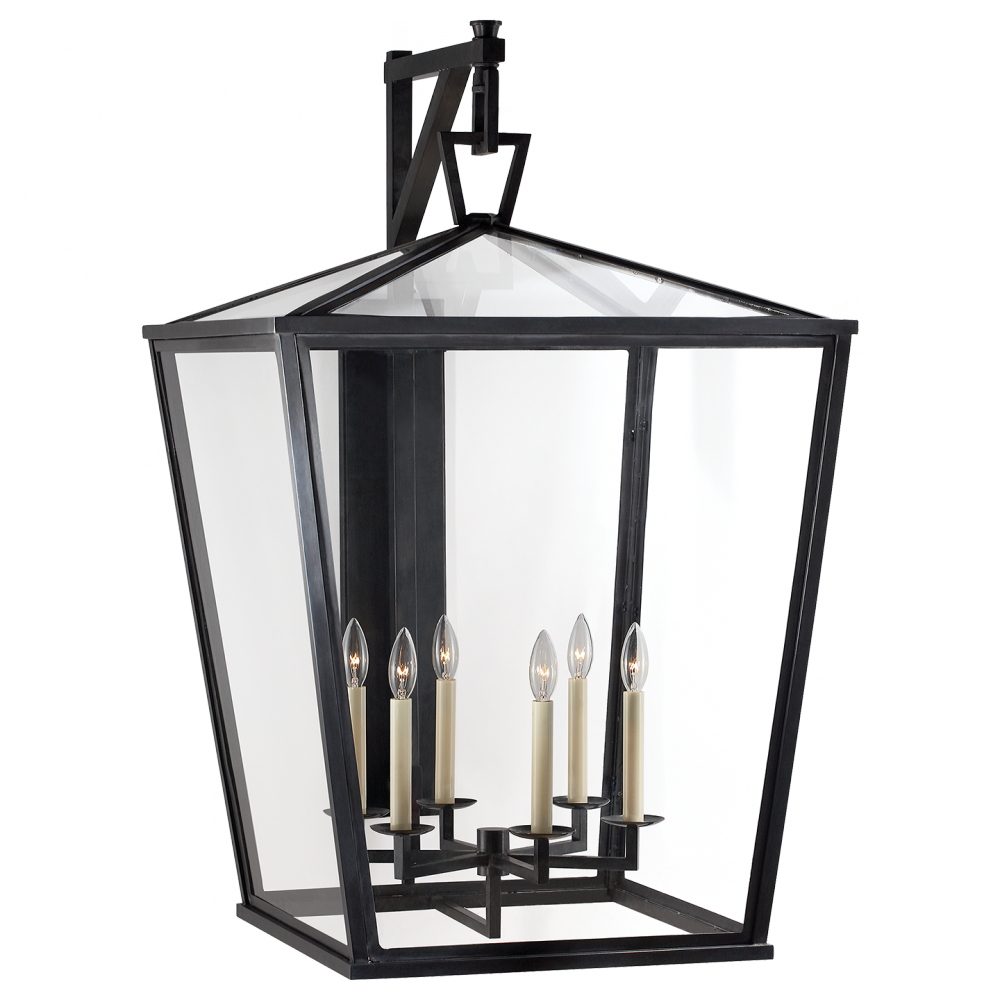 Visual Comfort Darlana Grande Bracket Lantern Outdoor Wall Lights Visual Comfort & Co.   