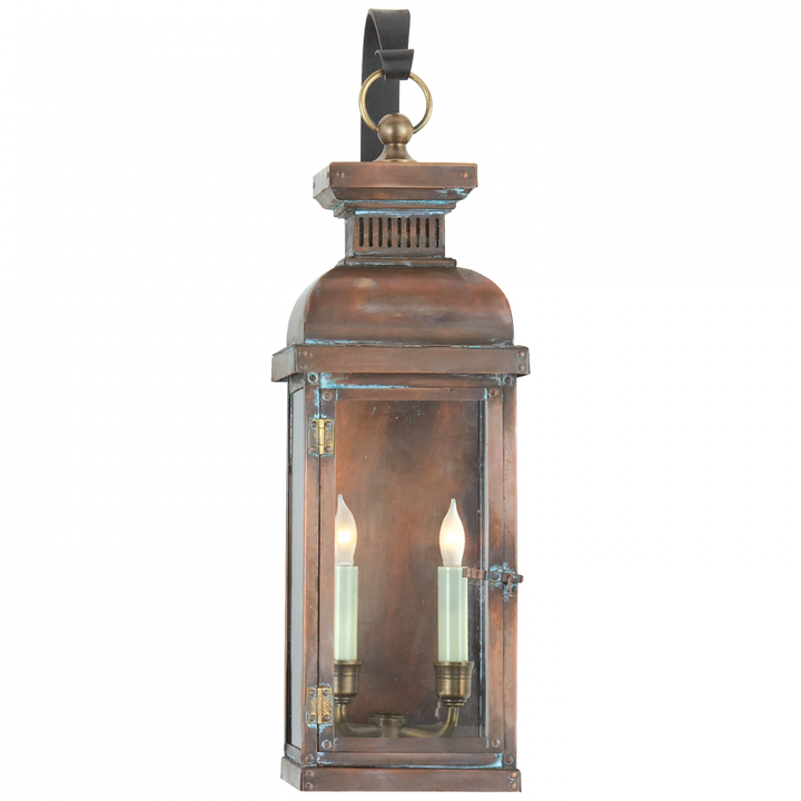 Visual Comfort & Co. Suffork Medium Scroll Arm Lantern