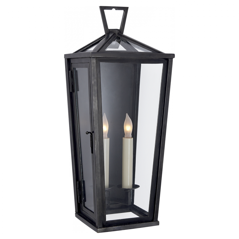 Visual Comfort & Co. Darlana Small Tall 3/4 Wall Lantern