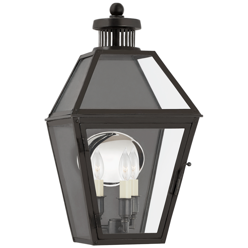 Visual Comfort & Co. Stratford Small 3/4 Wall Lantern