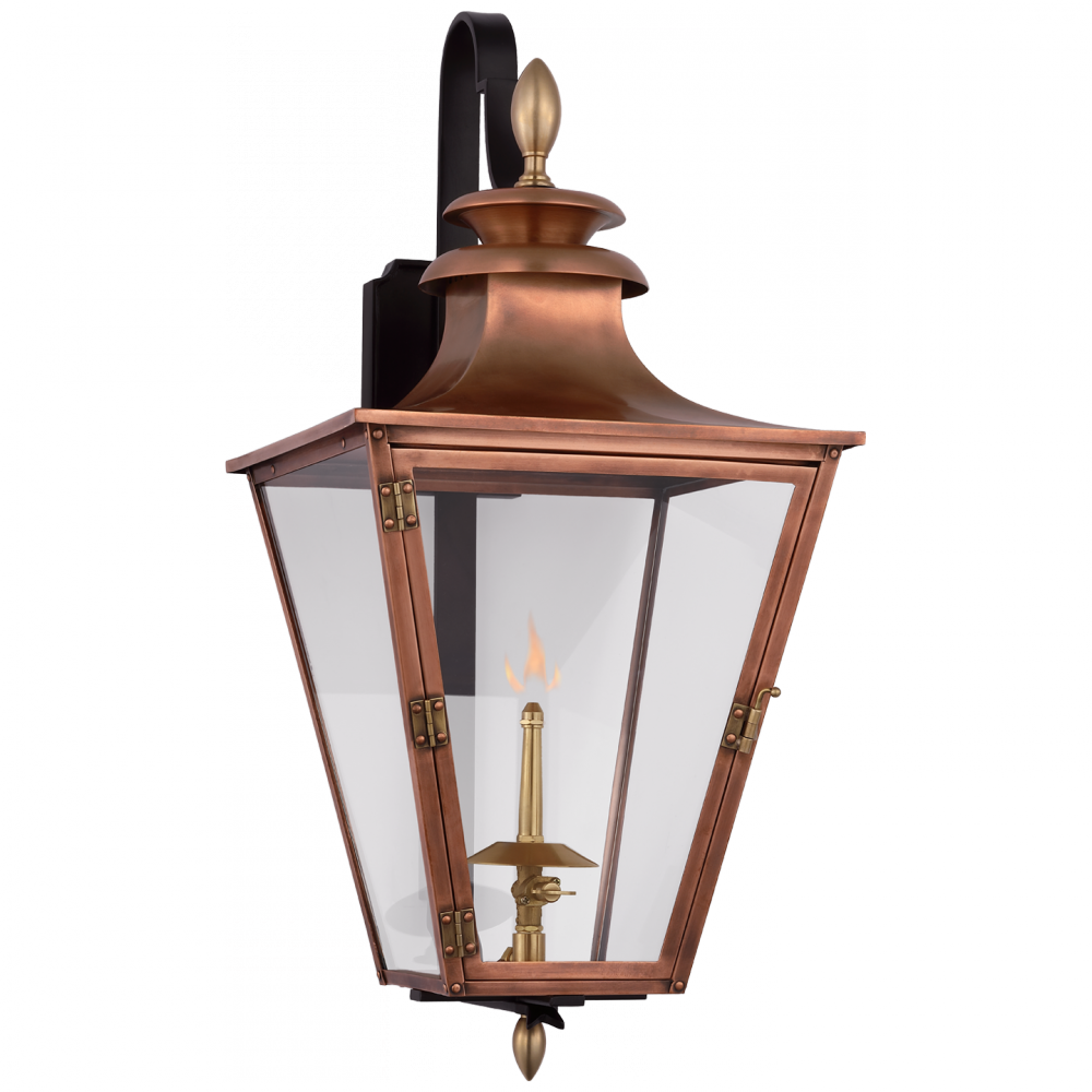 Visual Comfort & Co. Albermarle Small Bracketed Gas Wall Lantern