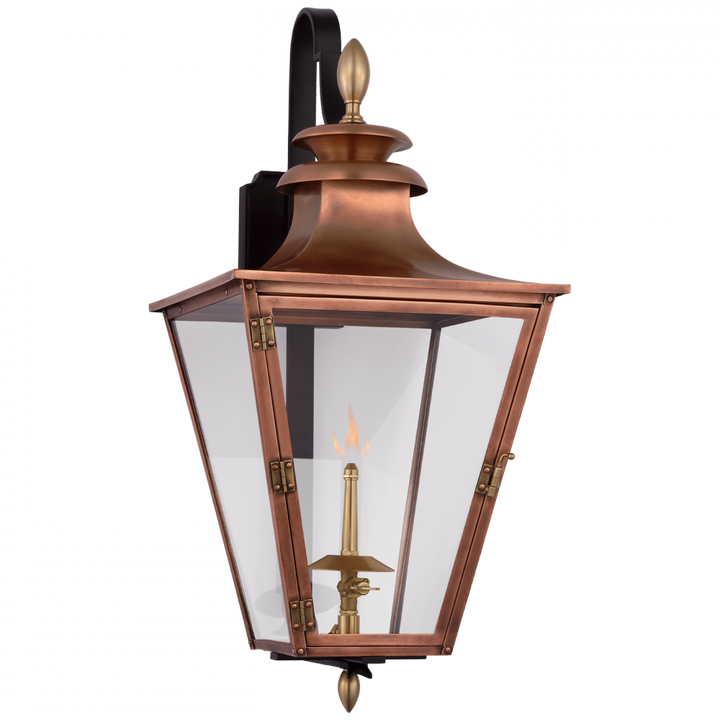 Visual Comfort & Co. Albermarle Small Bracketed Gas Wall Lantern