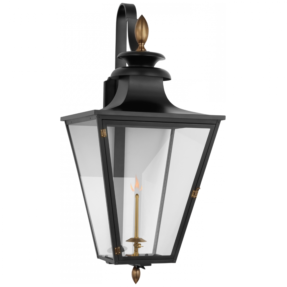 Visual Comfort & Co. Albermarle Large Bracketed Gas Wall Lantern Outdoor Lighting Visual Comfort & Co.   