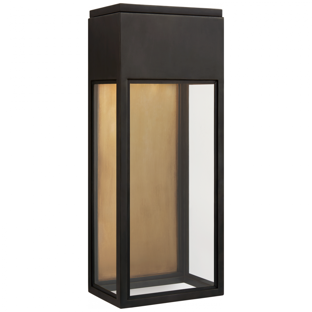 Visual Comfort & Co. Irvine Medium 3/4 Wall Lantern Outdoor Lighting Visual Comfort & Co.   