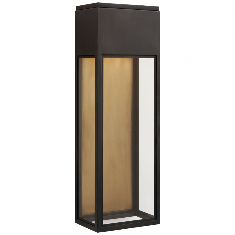 Visual Comfort & Co. Irvine Large 3/4 Wall Lantern Outdoor Lighting Visual Comfort & Co.   