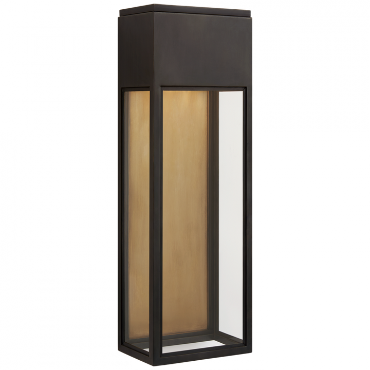 Visual Comfort & Co. Irvine Large 3/4 Wall Lantern Outdoor Flush Mounts Visual Comfort & Co.   