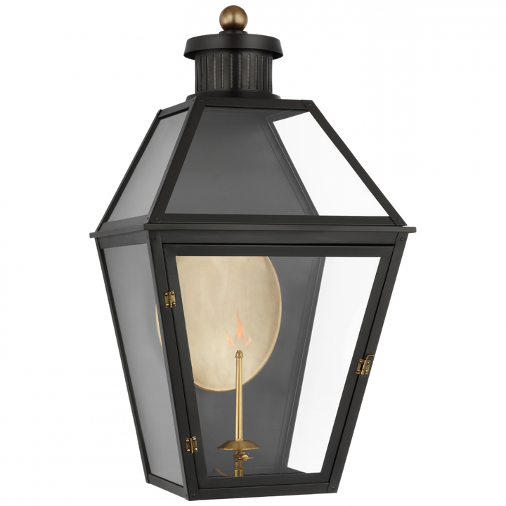 Visual Comfort & Co. Stratford Large 3/4 Gas Wall Lantern