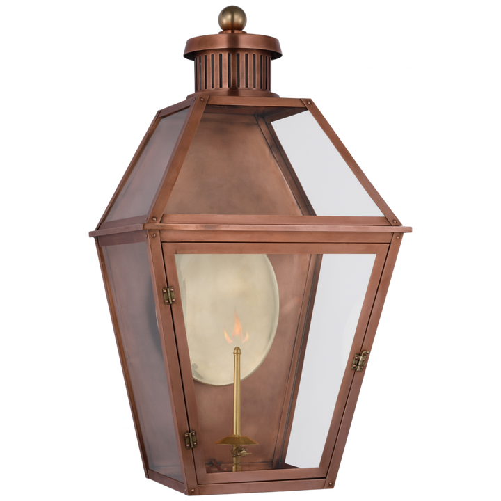 Visual Comfort & Co. Stratford Large 3/4 Gas Wall Lantern