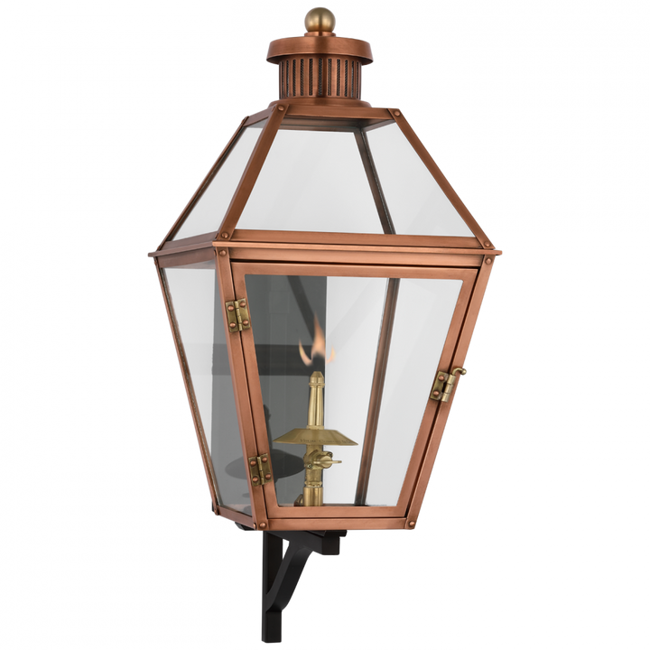 Visual Comfort & Co. Stratford Small Bracketed Gas Wall Lantern