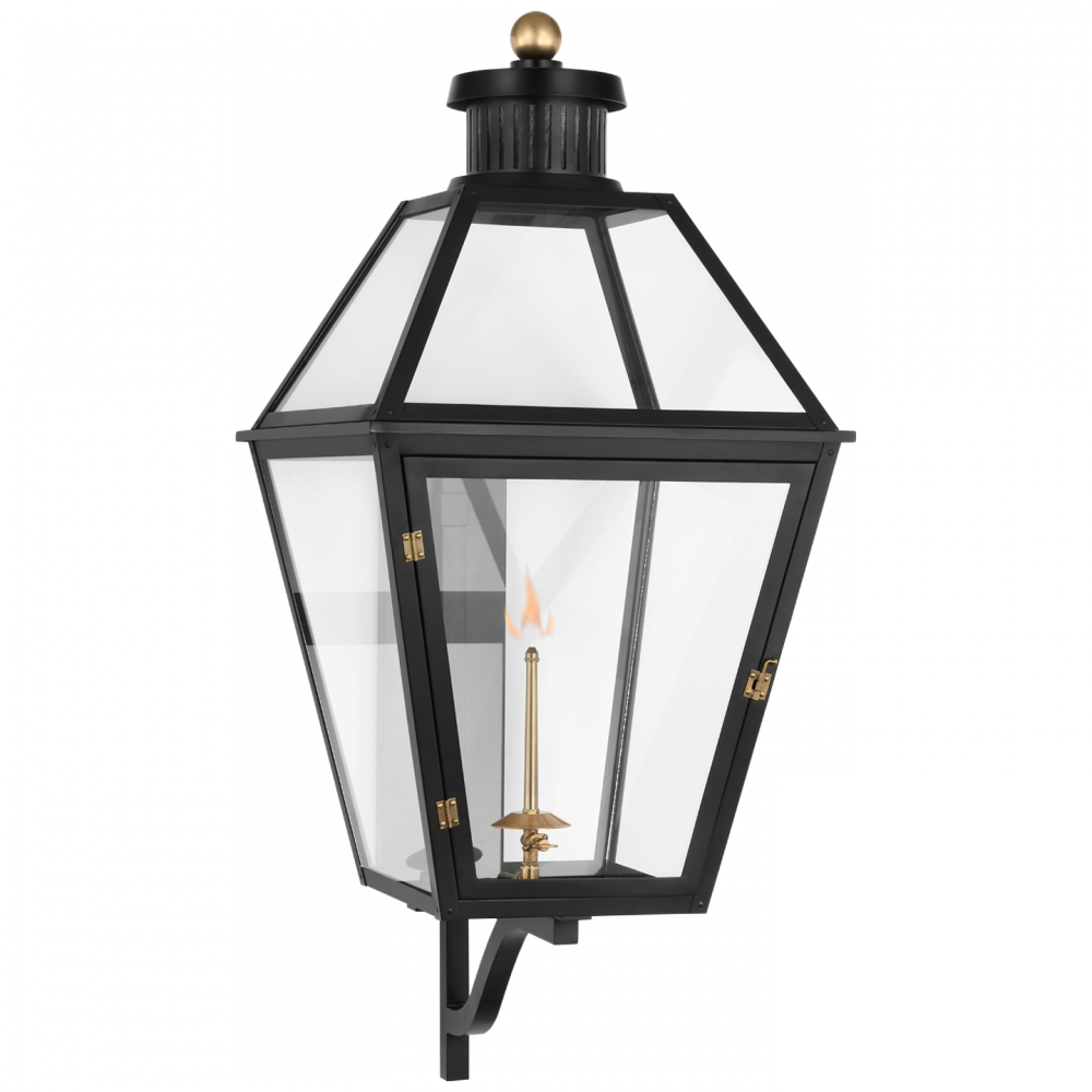 Visual Comfort & Co. Stratford XL Bracketed Gas Wall Lantern