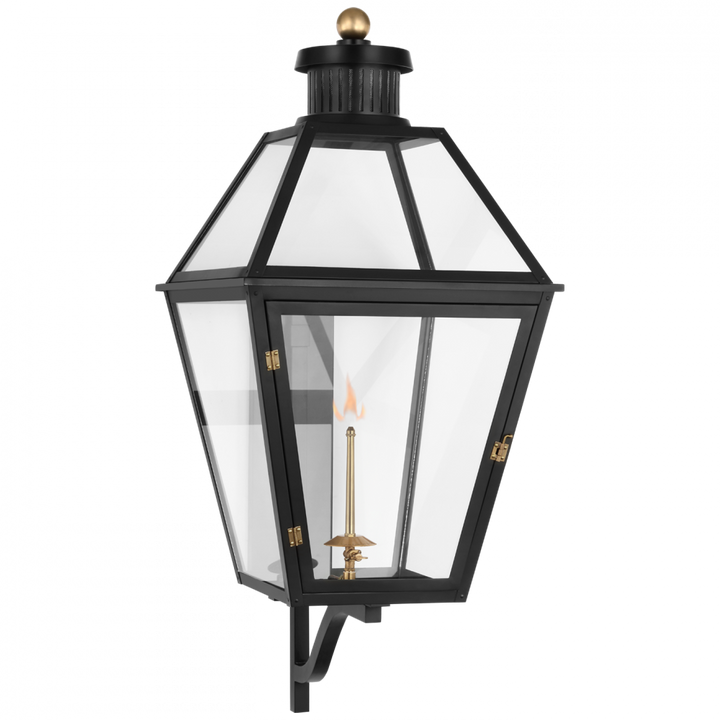 Visual Comfort & Co. Stratford XL Bracketed Gas Wall Lantern