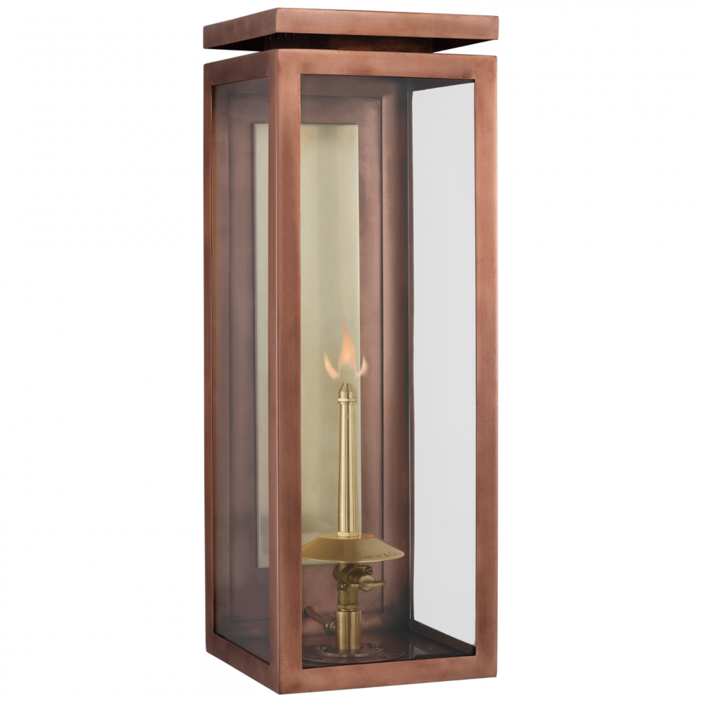 Visual Comfort & Co. Fresno Medium 3/4 Gas Wall Lantern