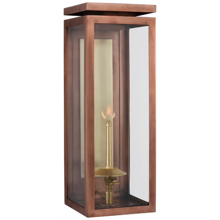 Visual Comfort & Co. Fresno Medium 3/4 Gas Wall Lantern