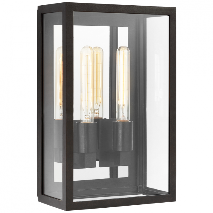 Visual Comfort & Co. Fresno Medium 2-Light 3/4 Wall Lantern