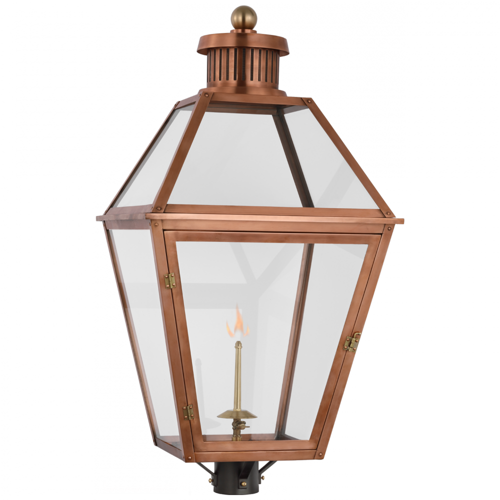 Visual Comfort & Co. Stratford Gas Post Light Outdoor Lighting Visual Comfort & Co.   