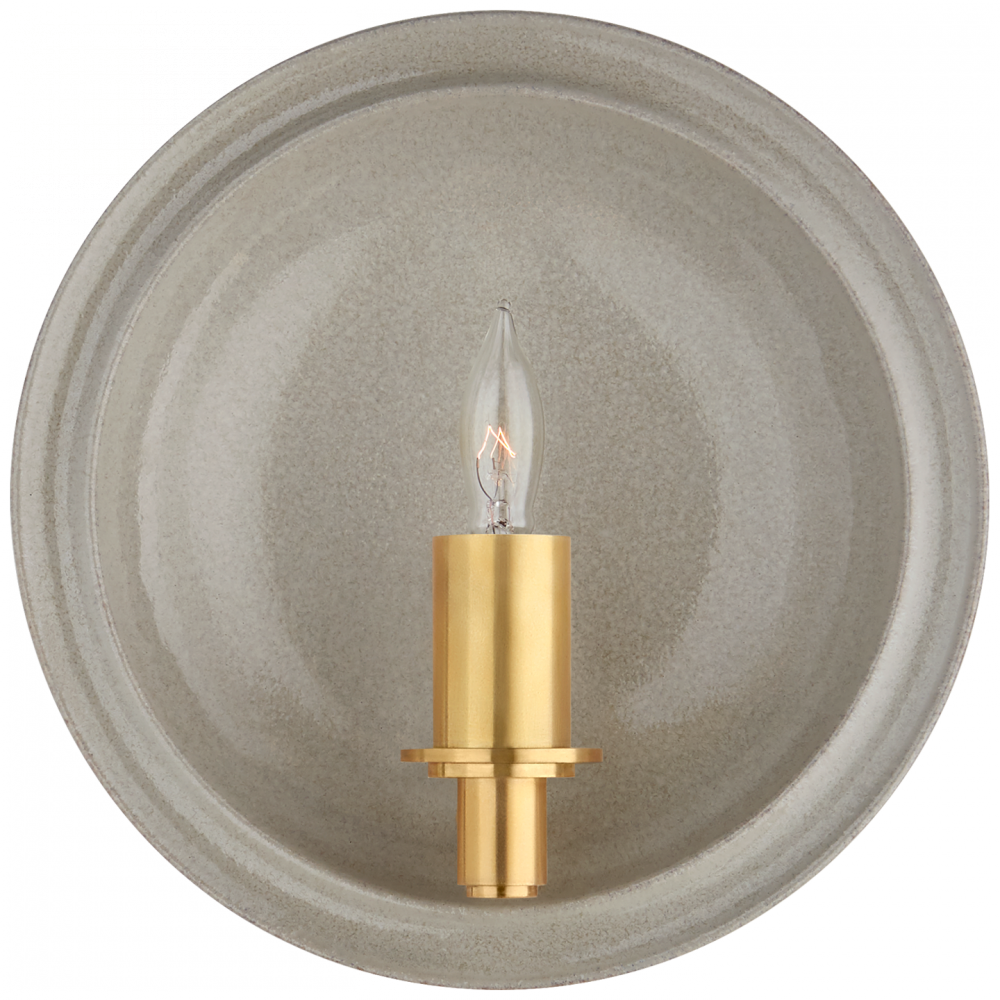 Visual Comfort & Co. Leeds Small Round Sconce Wall Sconces Visual Comfort & Co.   