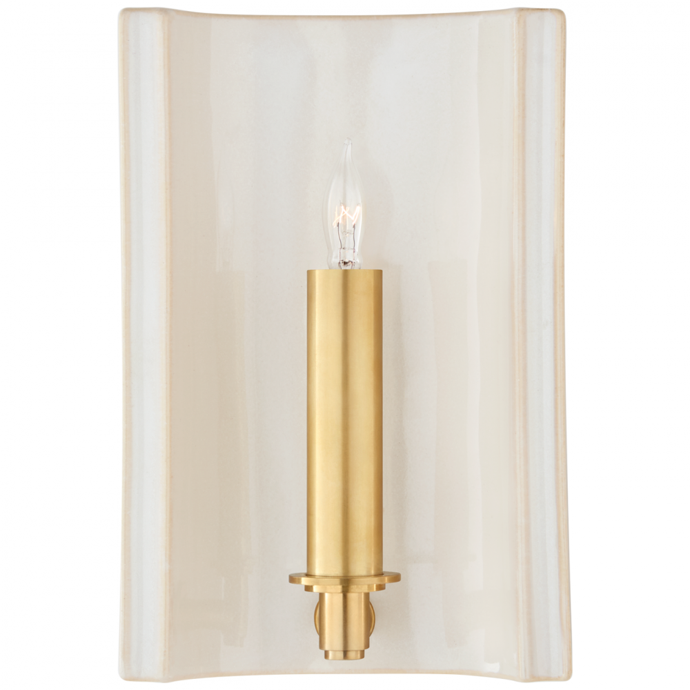 Visual Comfort & Co. Leeds Small Rectangle Sconce Wall Sconces Visual Comfort & Co.   