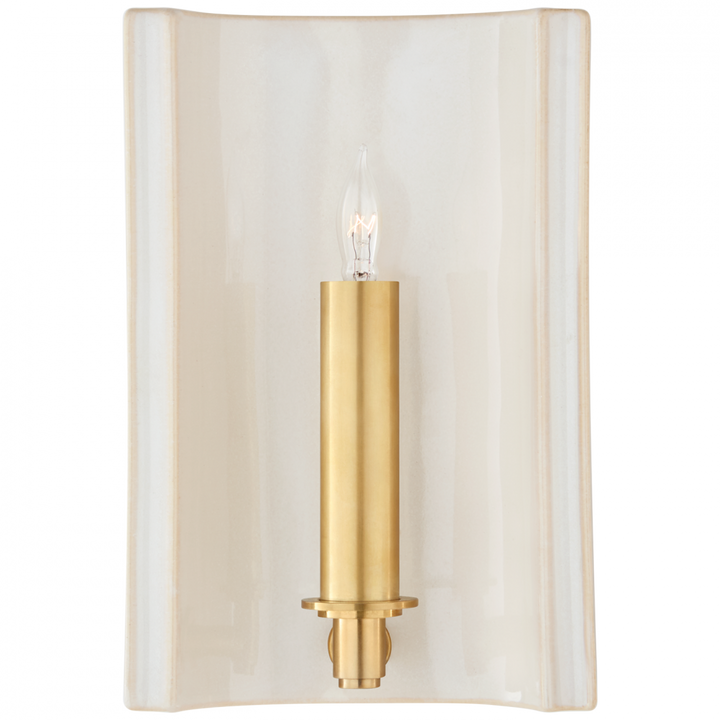 Visual Comfort & Co. Leeds Small Rectangle Sconce Wall Sconces Visual Comfort & Co.   